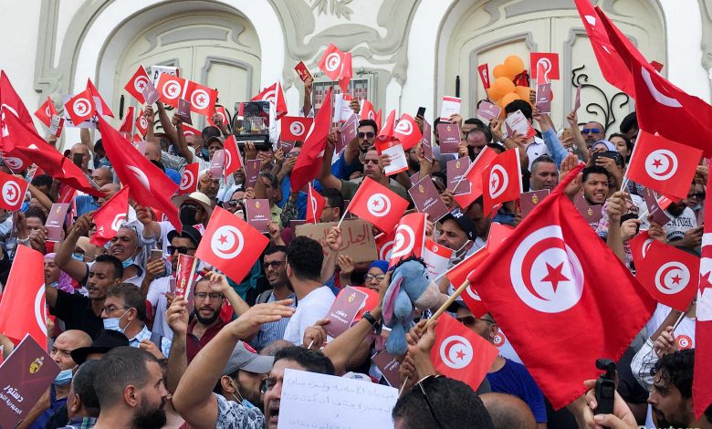 حركة الشعب التونسية تدعو إلى تحركات سلمية
