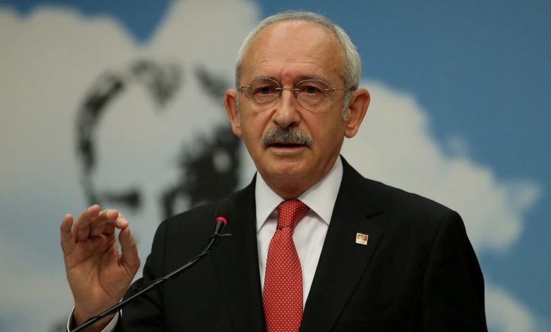 زعيم المعارضة التركية يتعهد بتحقيق السلام مع مصر فور وصوله للحكم