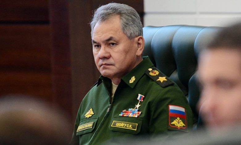 وزير الدفاع الروسي "سيرغي شويغو"