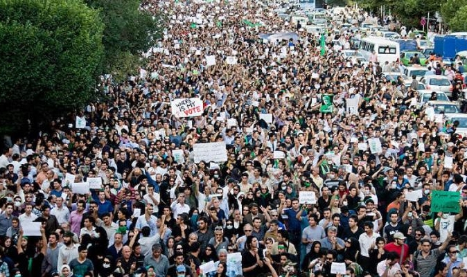 مظاهرات ايران
